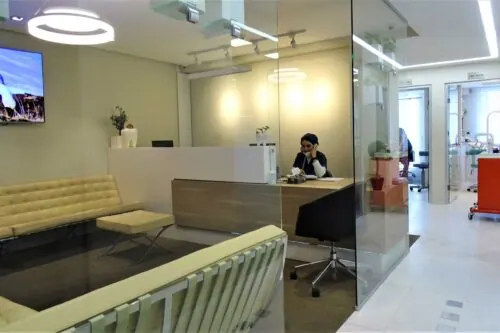 Inside Dr. Ebadian's clinic