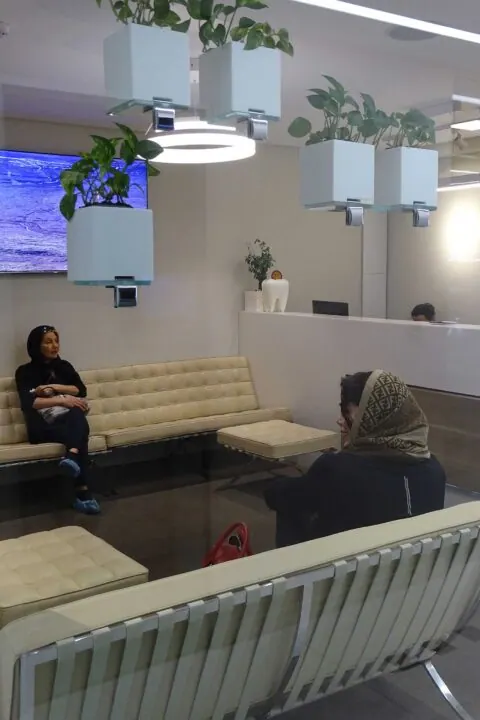 Inside Dr. Ebadian's clinic