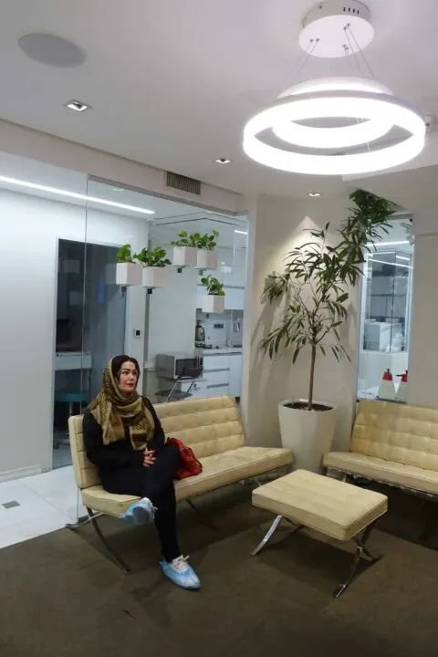 Inside Dr. Ebadian's clinic