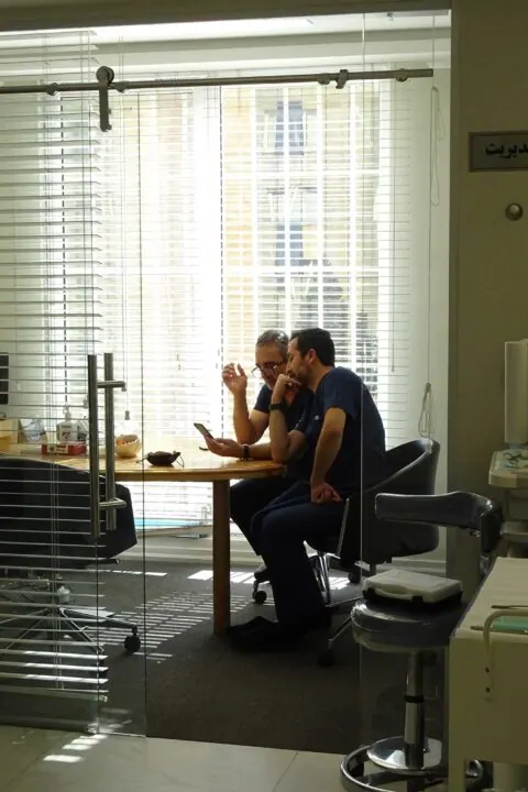 Inside Dr. Ebadian's clinic