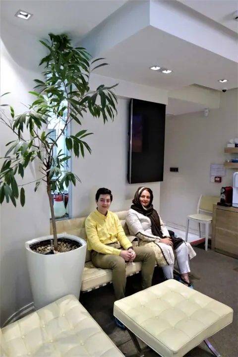 Inside Dr. Ebadian's clinic