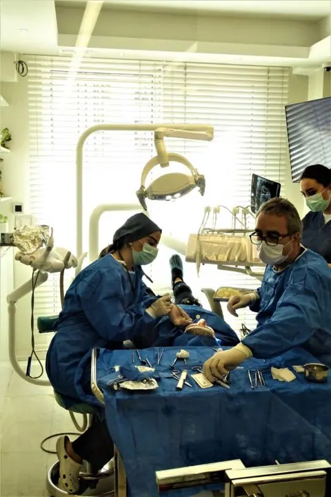 Inside Dr. Ebadian's clinic